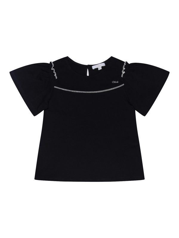 Chloe' T-Shirt - Bleu Foncé