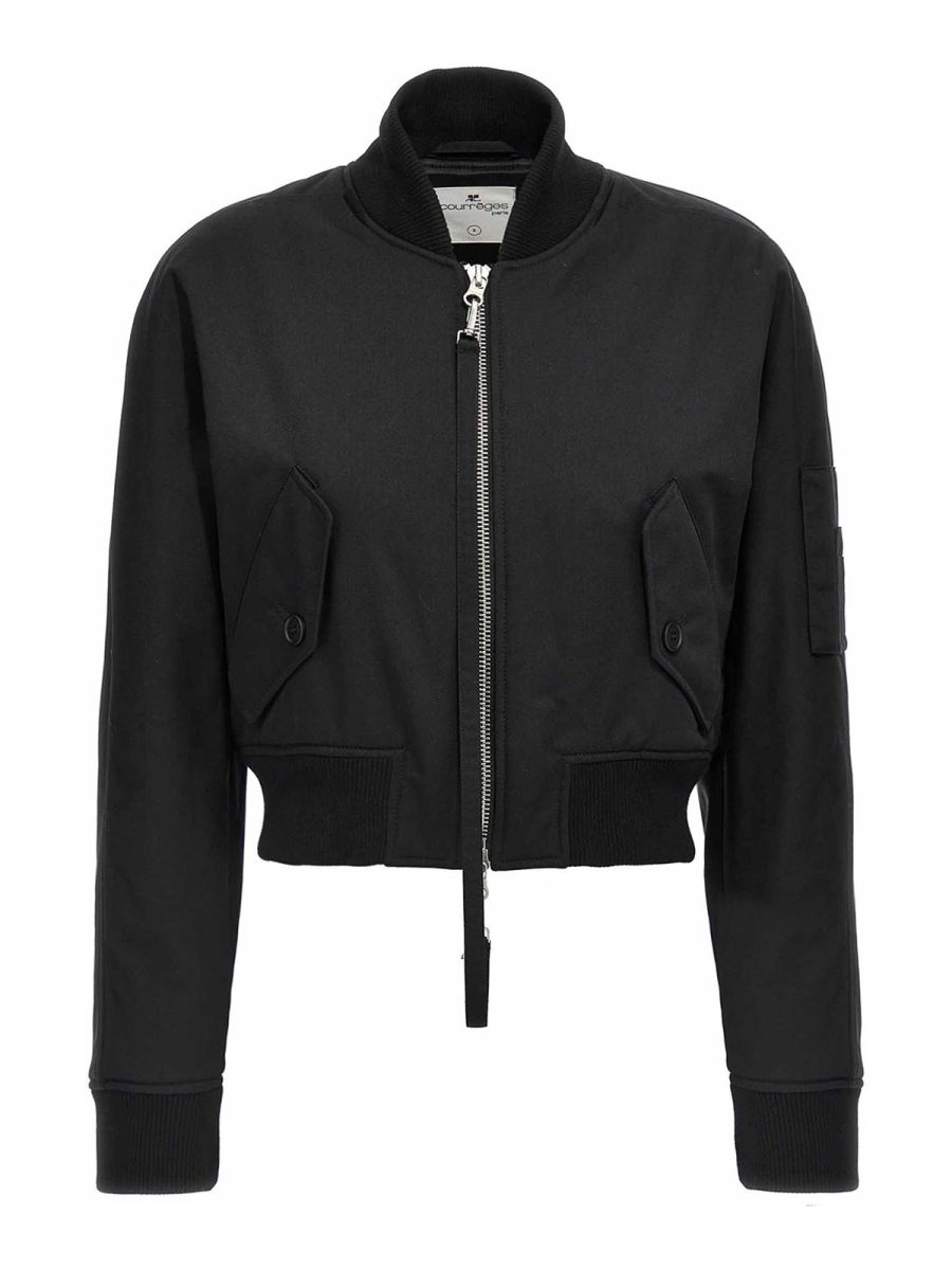 Courreges Bomber - Noir