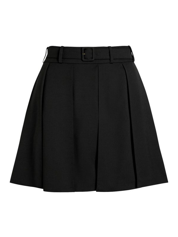 Patou Jupe Midi - Noir