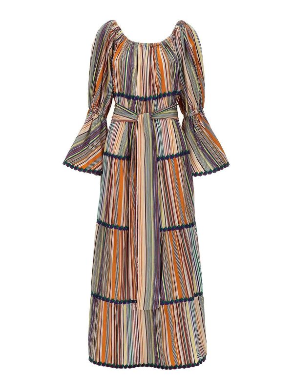 Flora Sardalos Maxi Robe - Multicolor