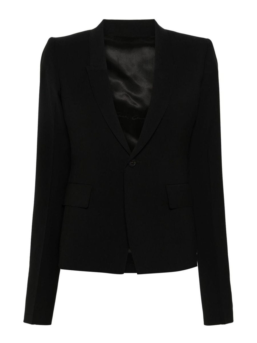 Rick Owens Blazer - Noir