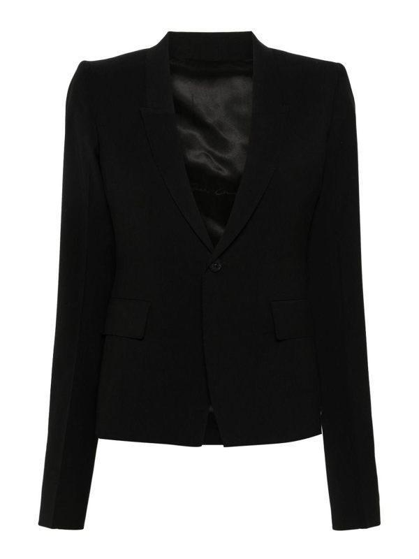 Rick Owens Blazer - Noir