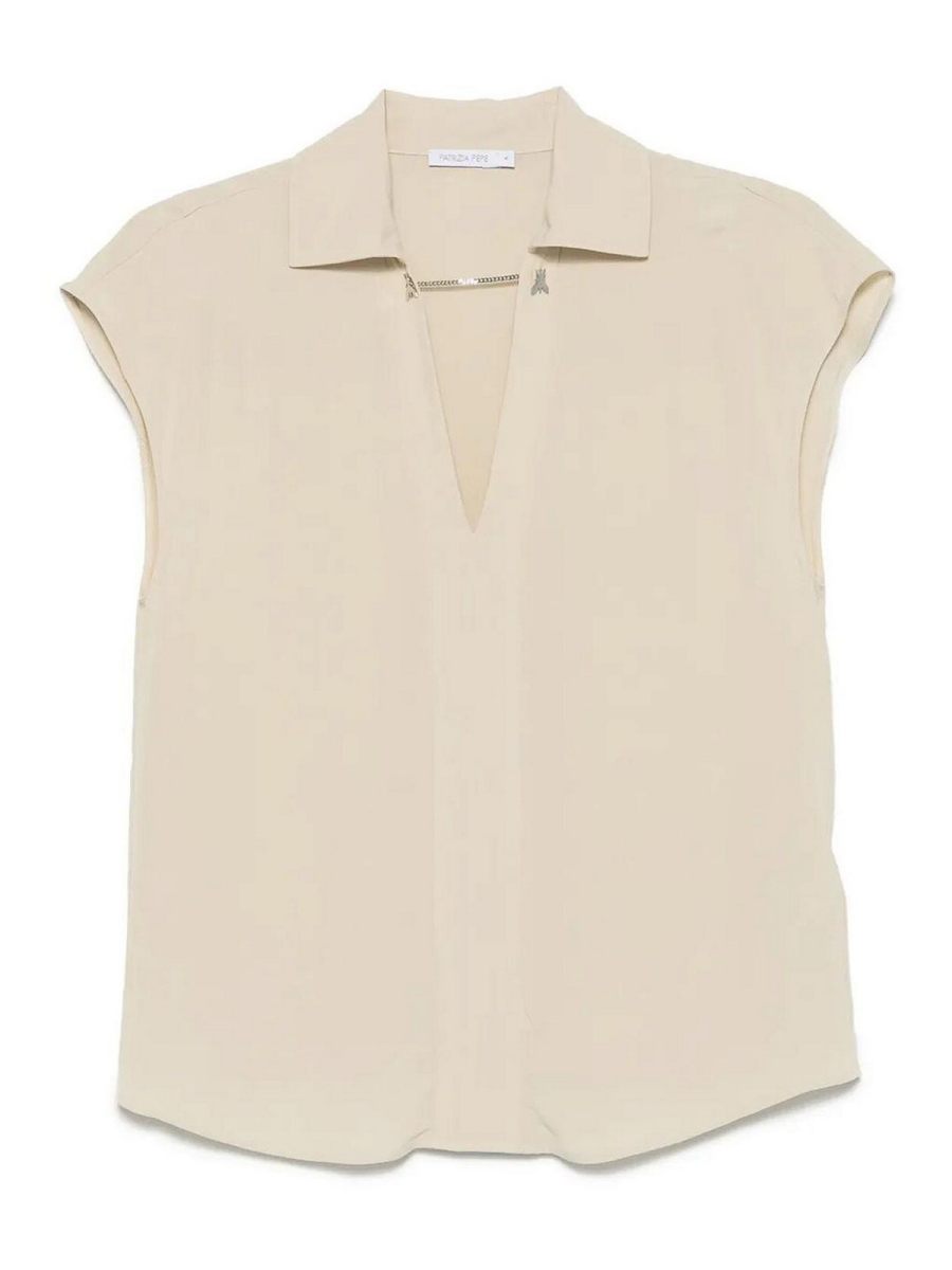 Patrizia Pepe Blouse - Beige