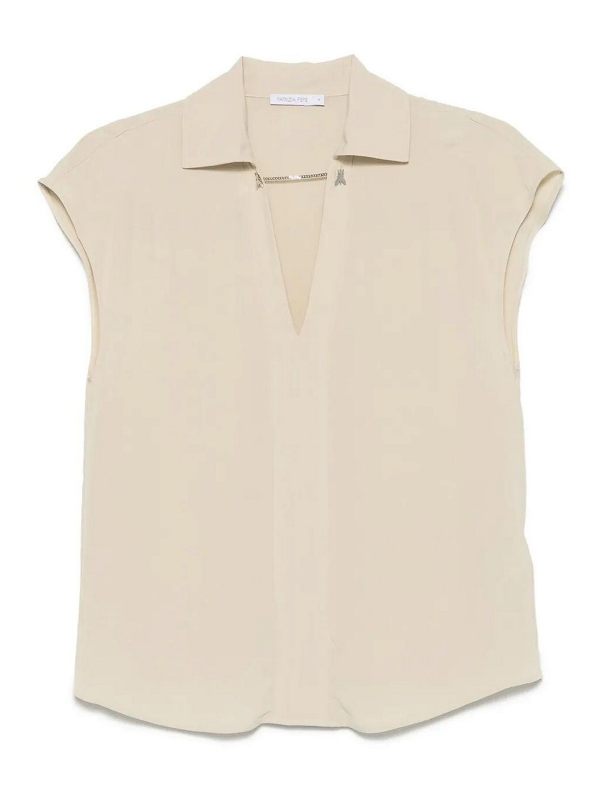 Patrizia Pepe Blouse - Beige