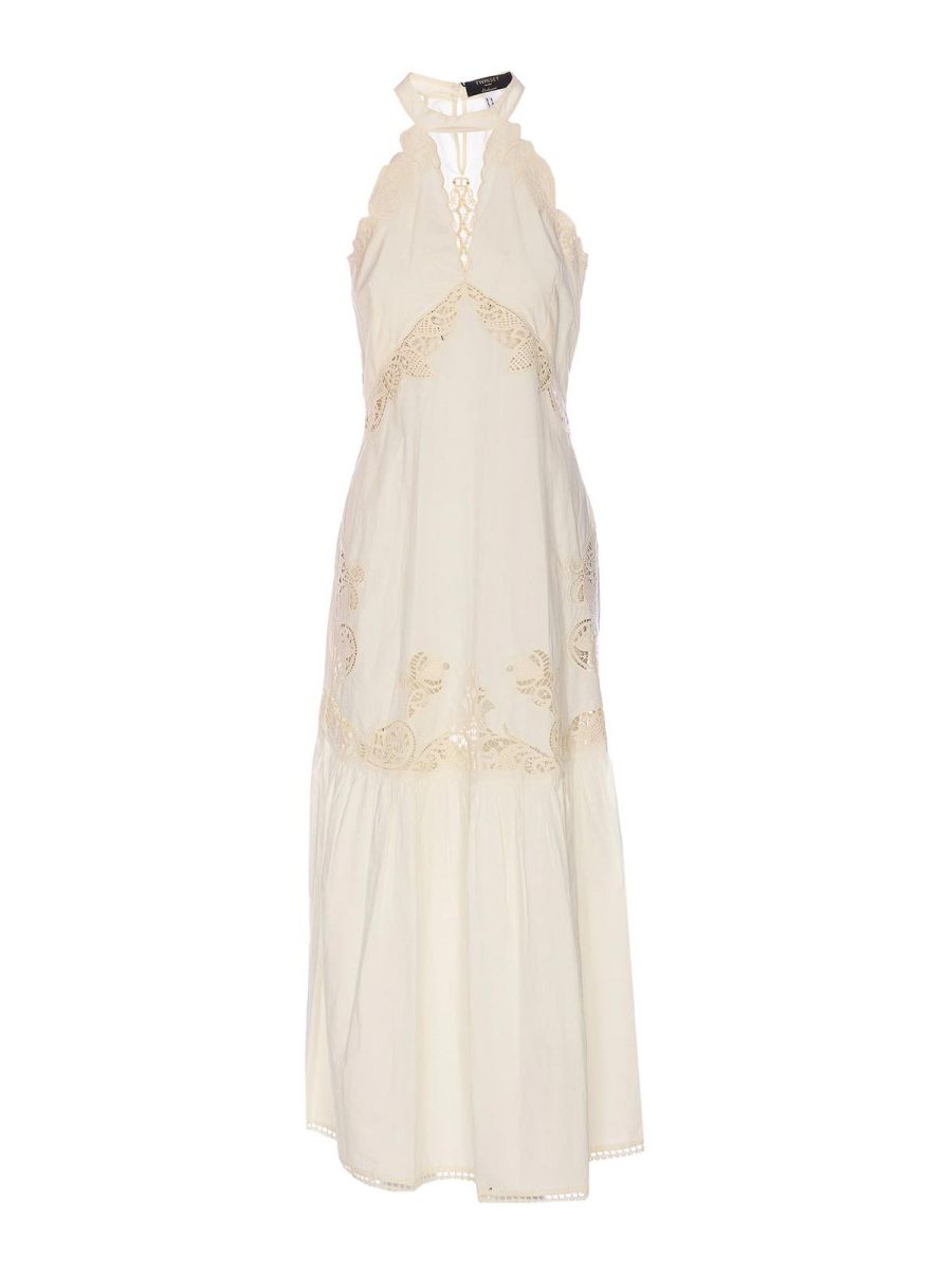 Twinset Maxi Robe - Blanc