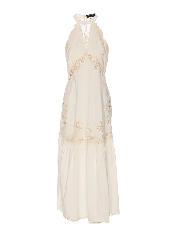 Twinset Maxi Robe - Blanc