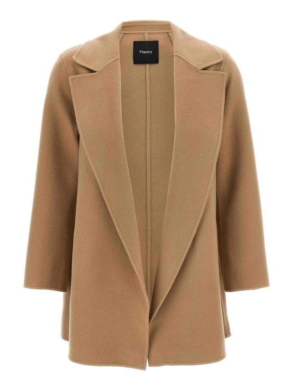 Theory Manteau Court - Beige