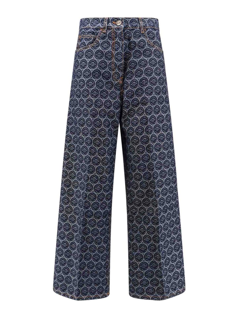 Etro Jean Bootcut - Bleu