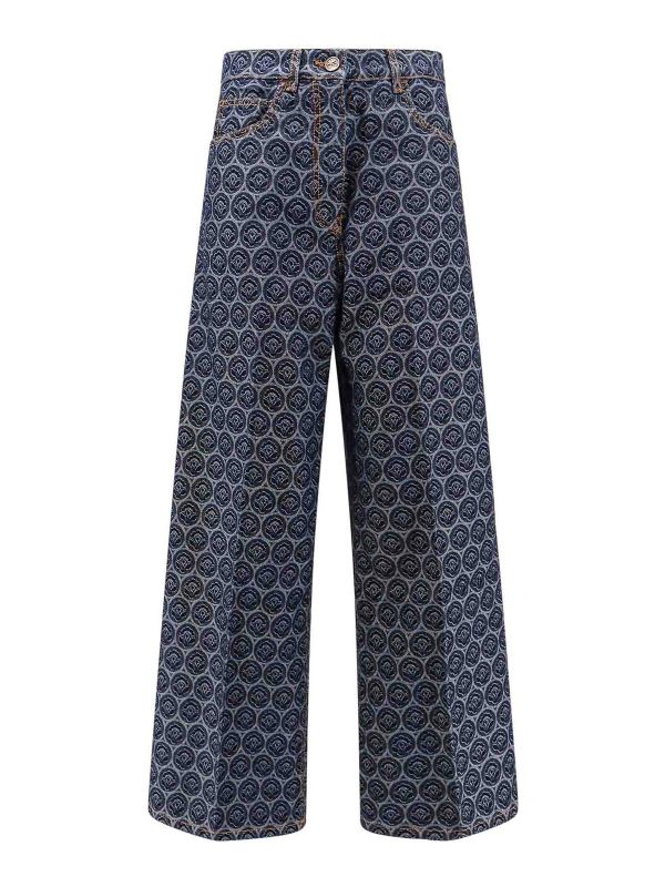 Etro Jean Bootcut - Bleu