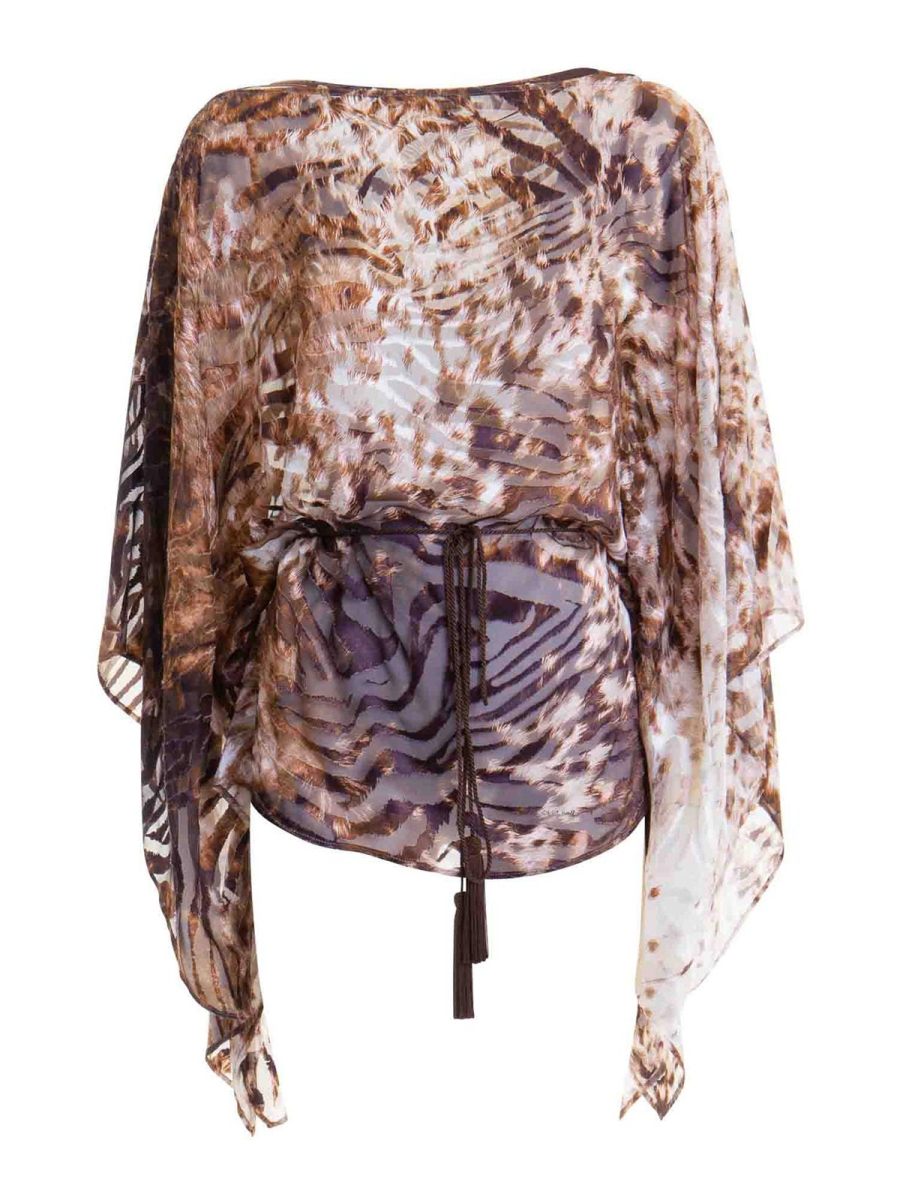 Roberto Cavalli Tunique - Marron
