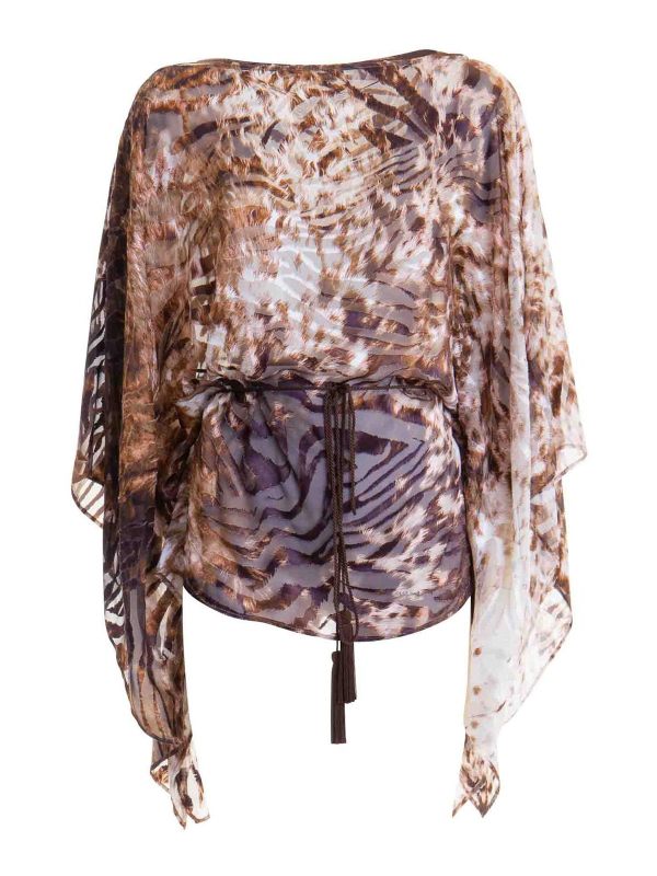 Roberto Cavalli Tunique - Marron