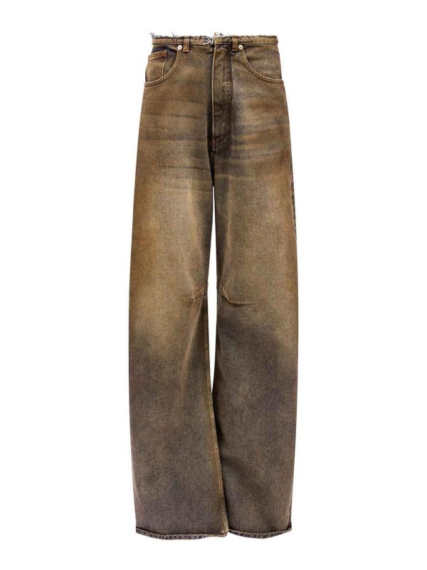 MM6 Maison Margiela Jean Bootcut - Marron