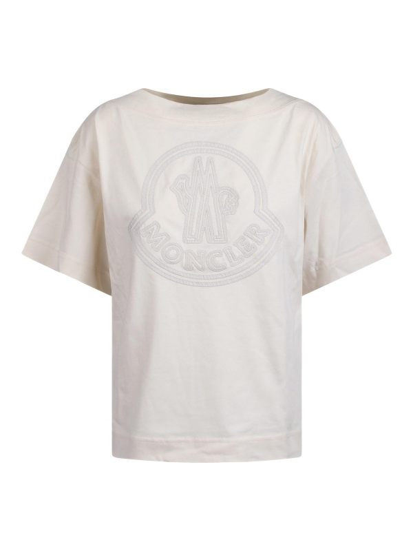 Moncler T-Shirt - Beige