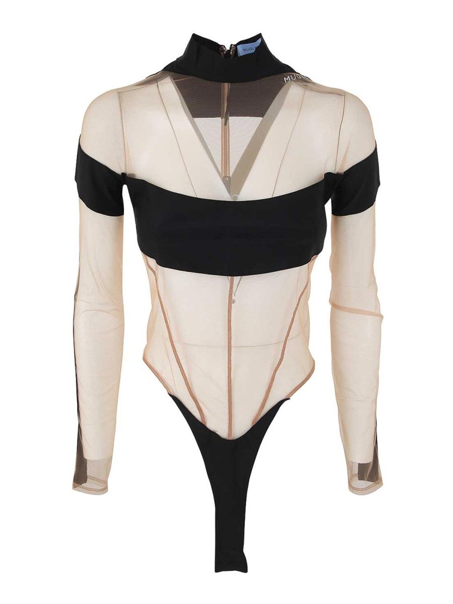Mugler Top - Noir