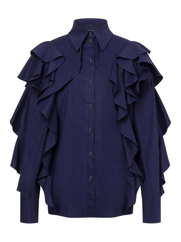 Alberta Ferretti Veste Casual - Bleu
