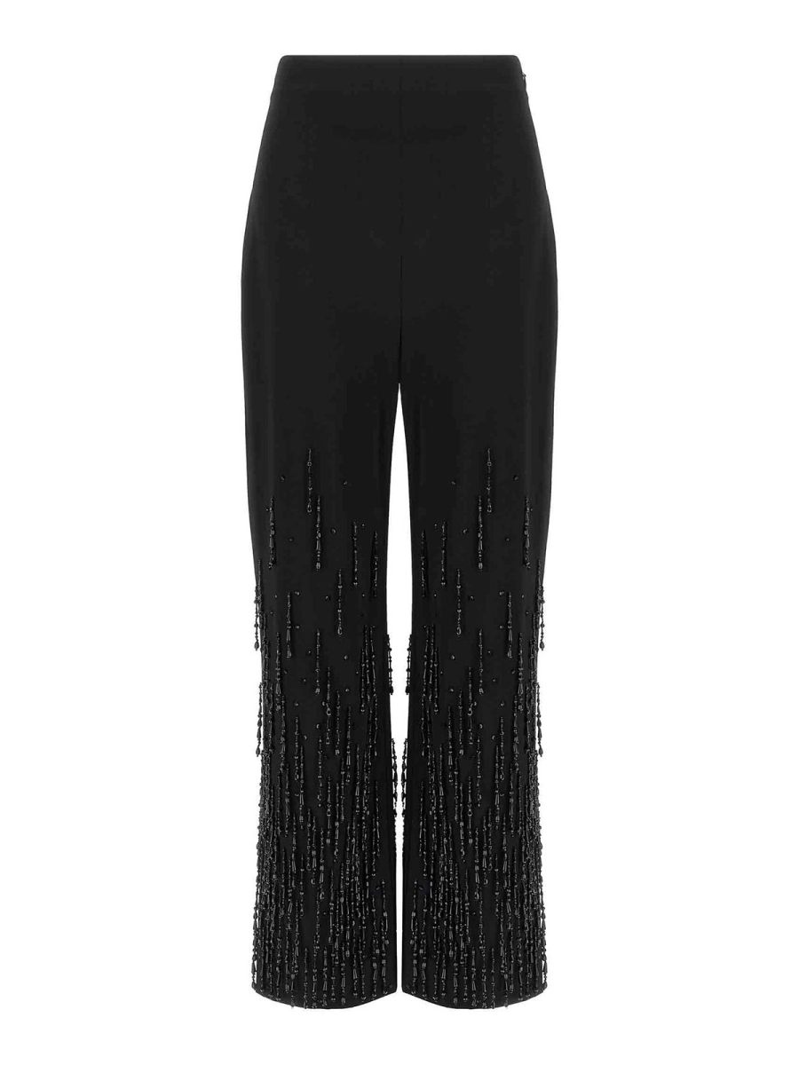 Alberta Ferretti Pantalons Décontractés - Noir