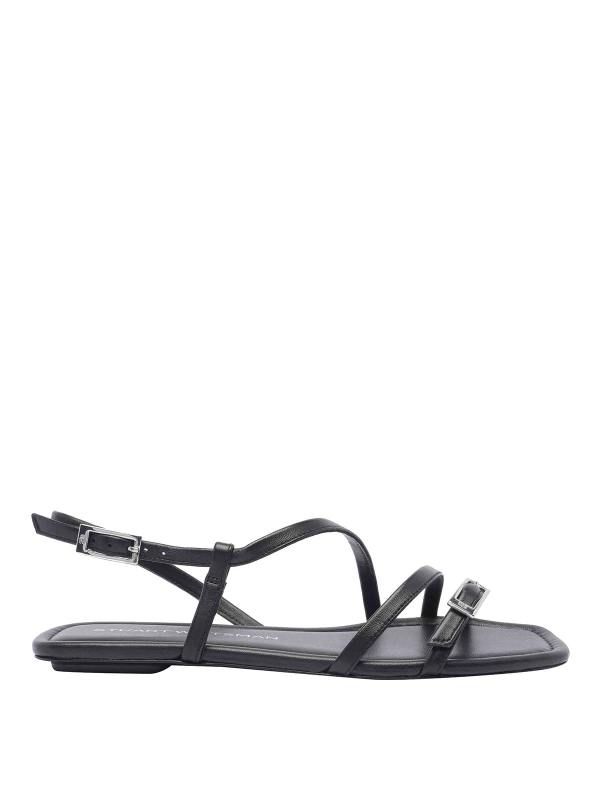 Stuart Weitzman Sandales - Noir