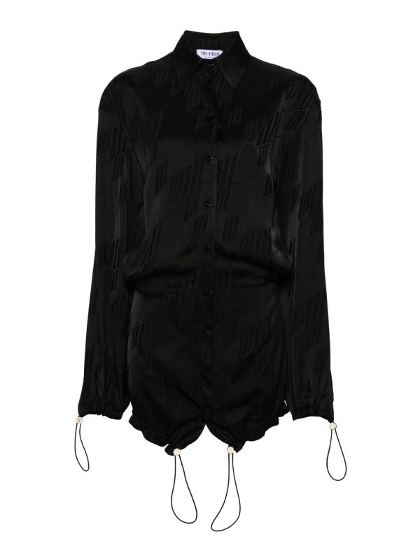 The Attico Robe Courte - Noir