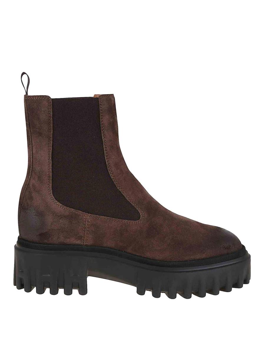 Hogan Bottines - Marron