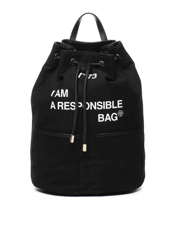 V°73 Sac À Dos - Noir