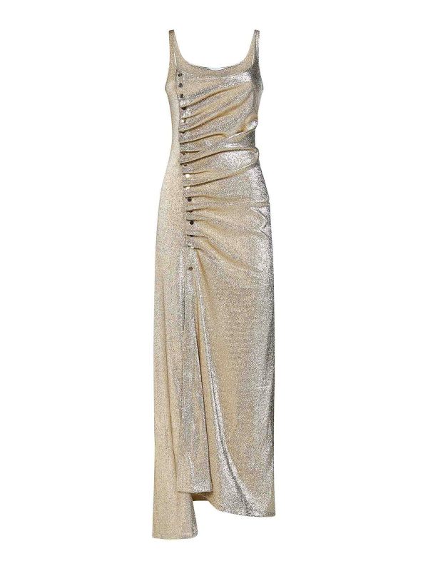 Rabanne Maxi Robe - Or