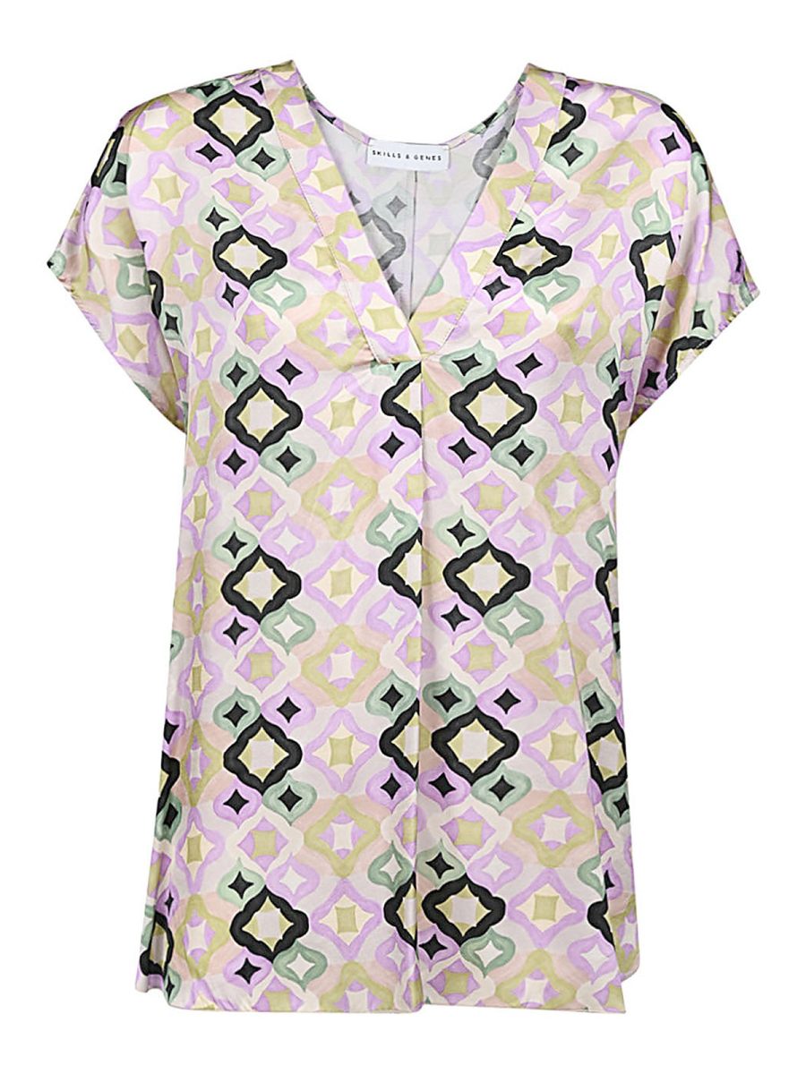 Skill & Genes Top - Multicolore
