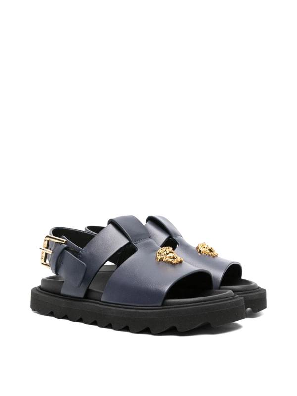 Versace Young Sandales - Bleu