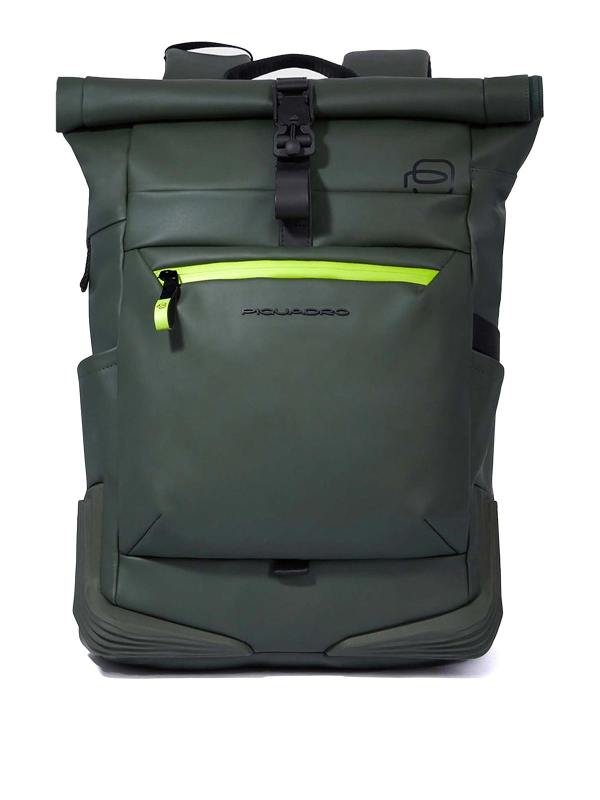 Piquadro Sac À Dos - Vert