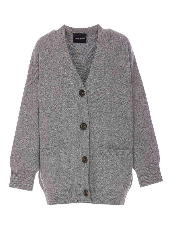 Roberto Collina Cardigan - Gris