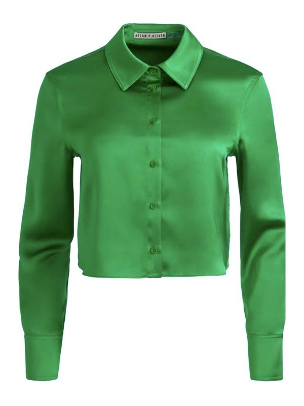 Alice+Olivia Chemise - Vert