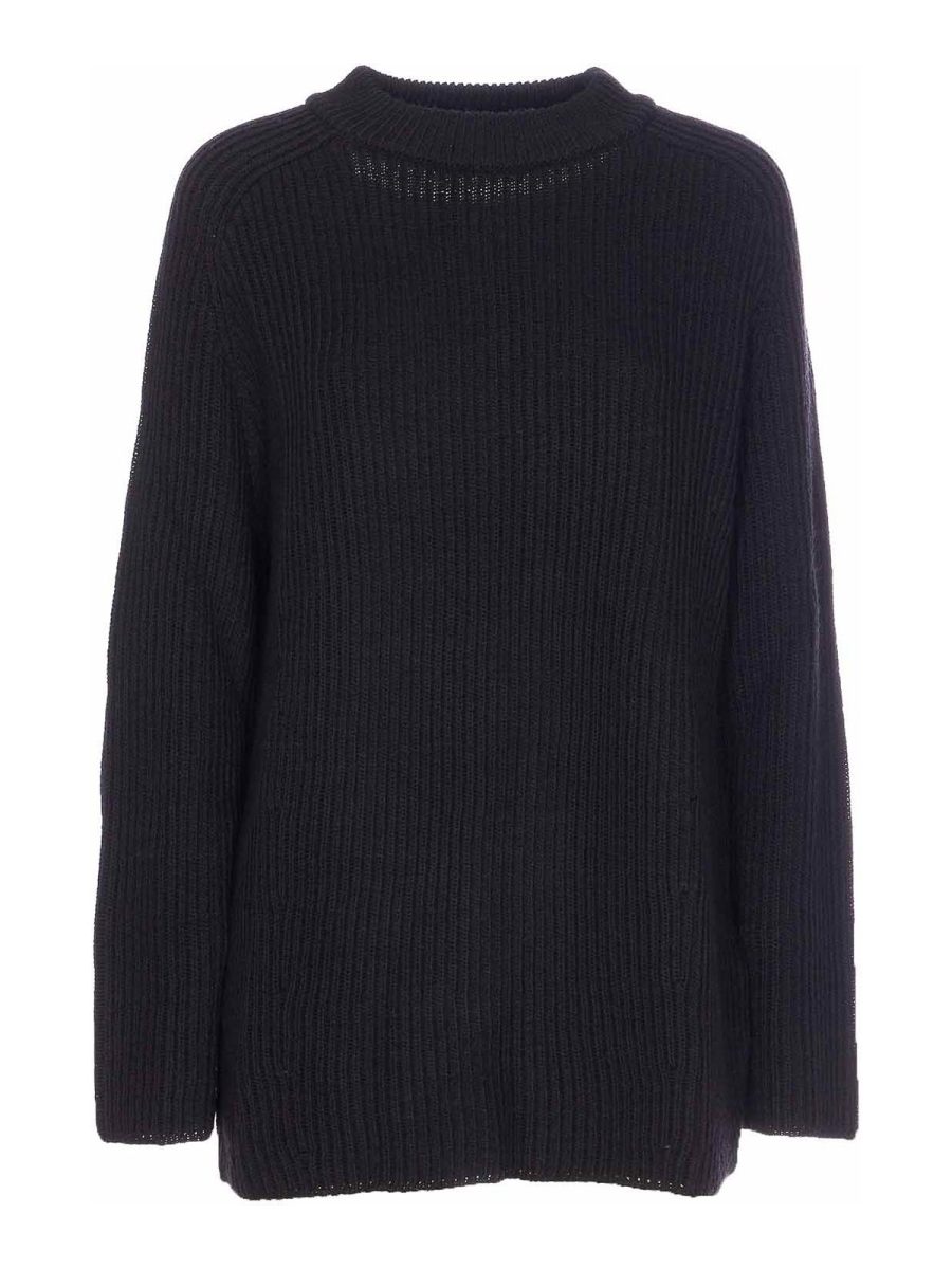 Liu Jo Pull Col Rond - Noir