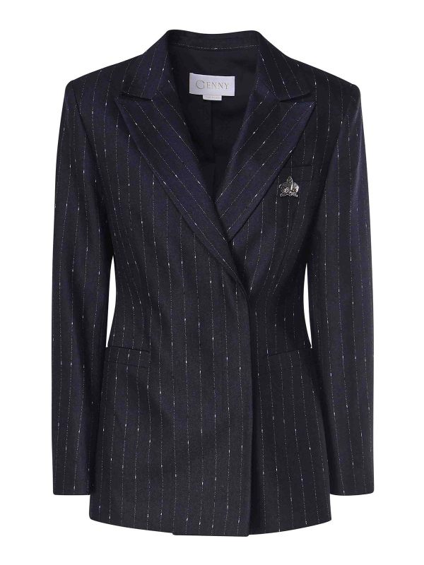 Genny Veste Casual - Bleu