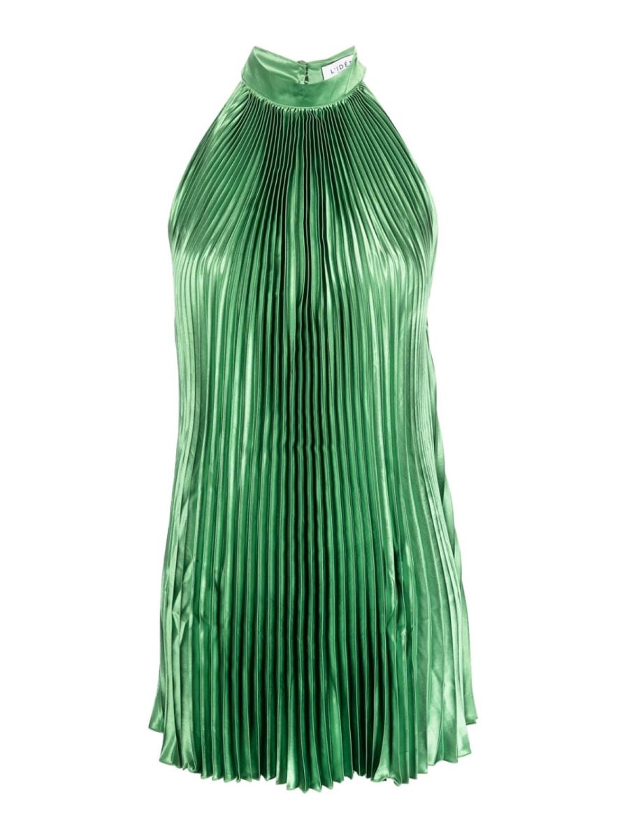L'Idée Woman Robe Au Genou - Vert