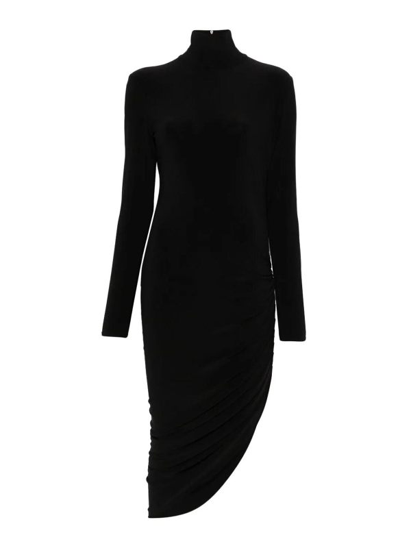 Norma Kamali Robe Courte - Noir