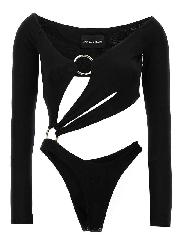 Louisa Ballou Top - Noir