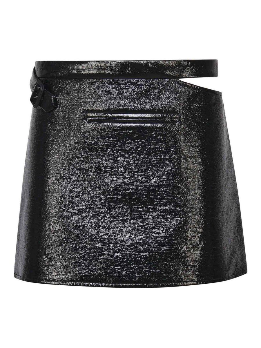 Courreges Mini Jupe - Noir