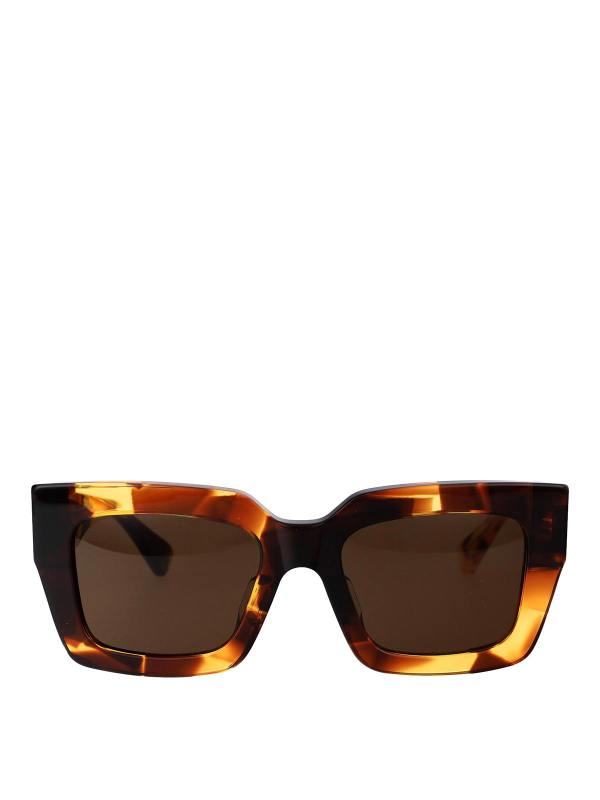 Bottega Veneta Lunettes De Soleil - Marron