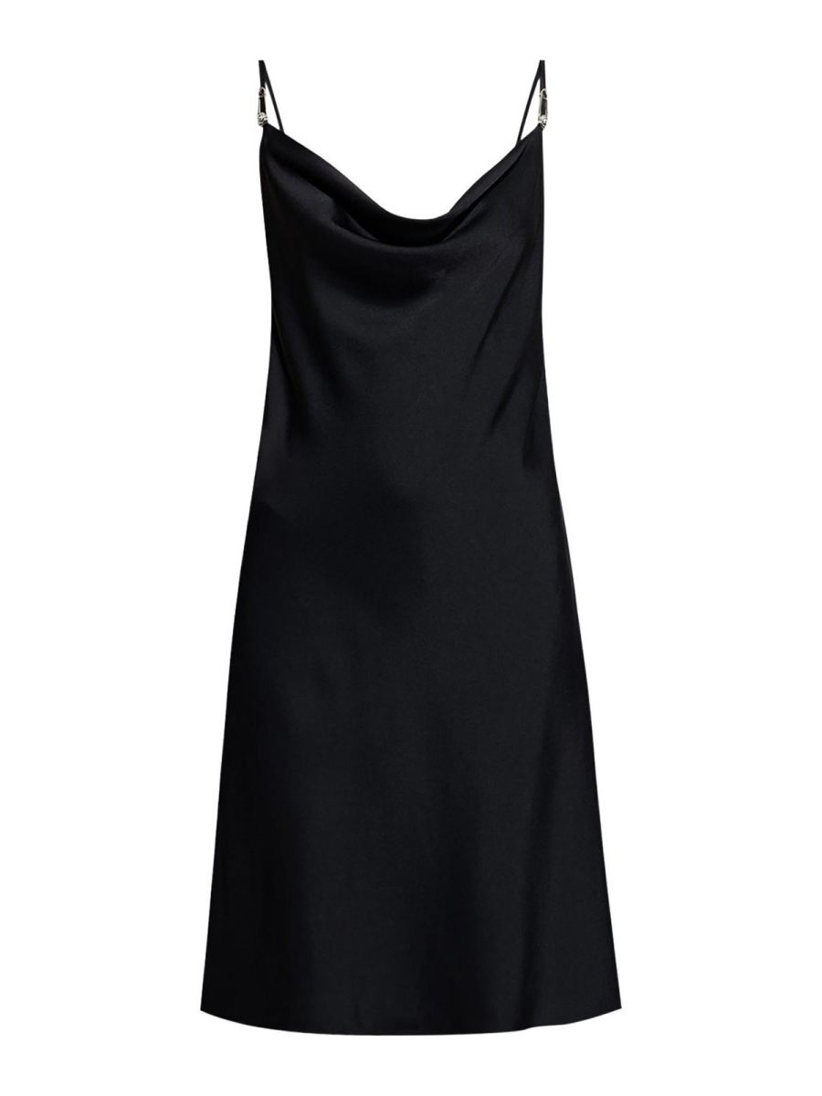 Versace Robe Au Genou - Noir