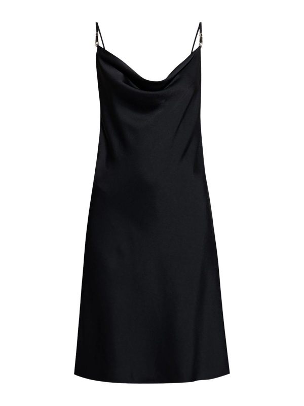 Versace Robe Au Genou - Noir