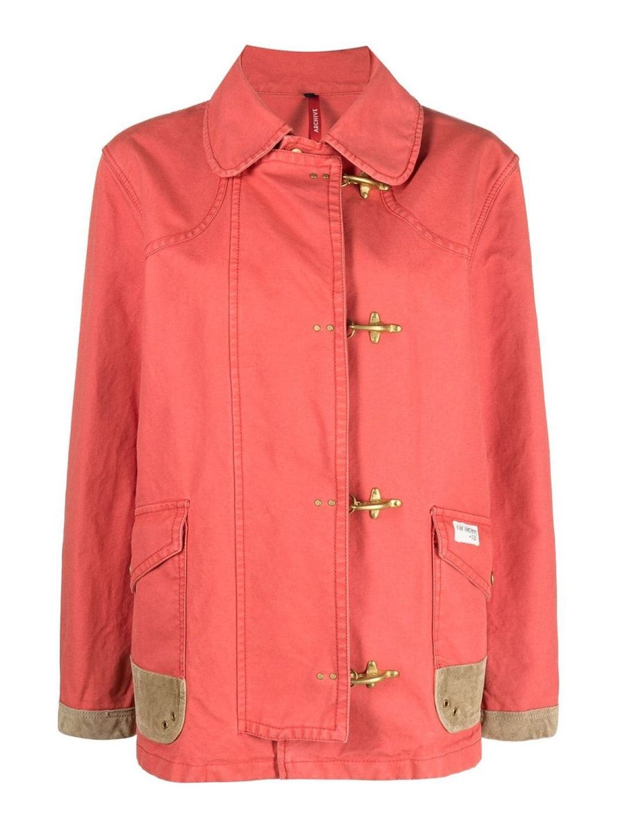 Fay Veste Casual - Rouge
