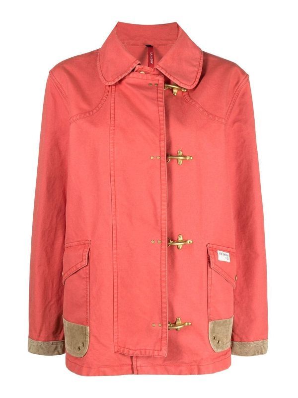 Fay Veste Casual - Rouge
