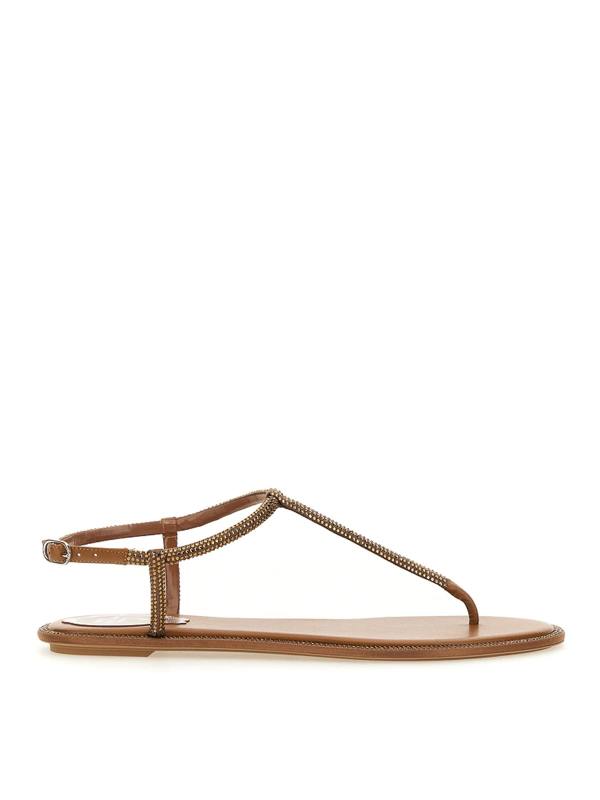Rene Caovilla Sandales - Beige