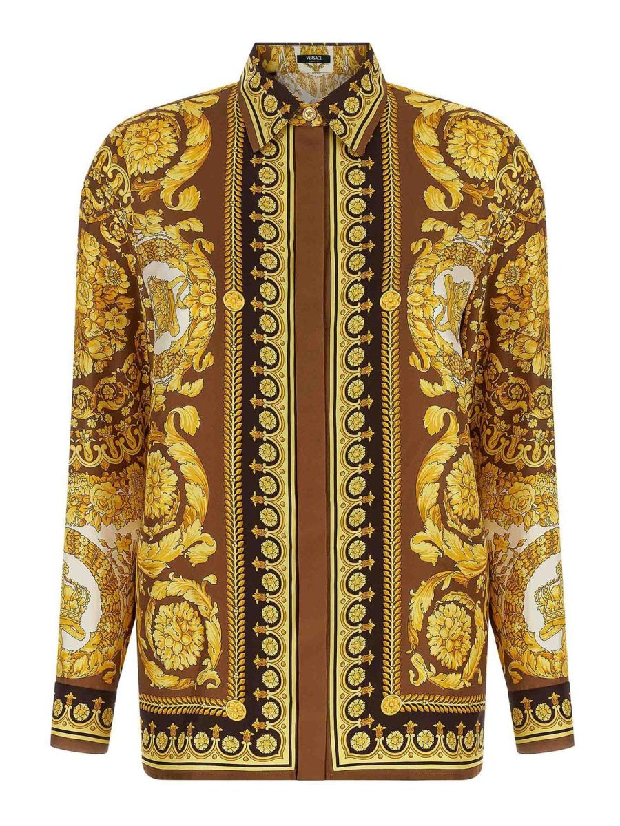 Versace Chemise - Or