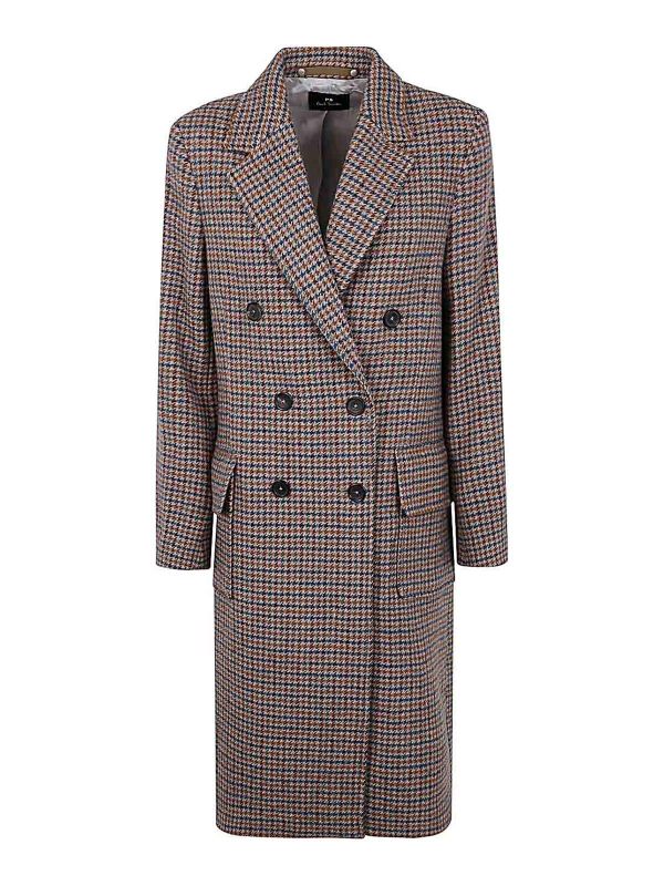 Ps by Paul Smith Manteau Court - Multicolore