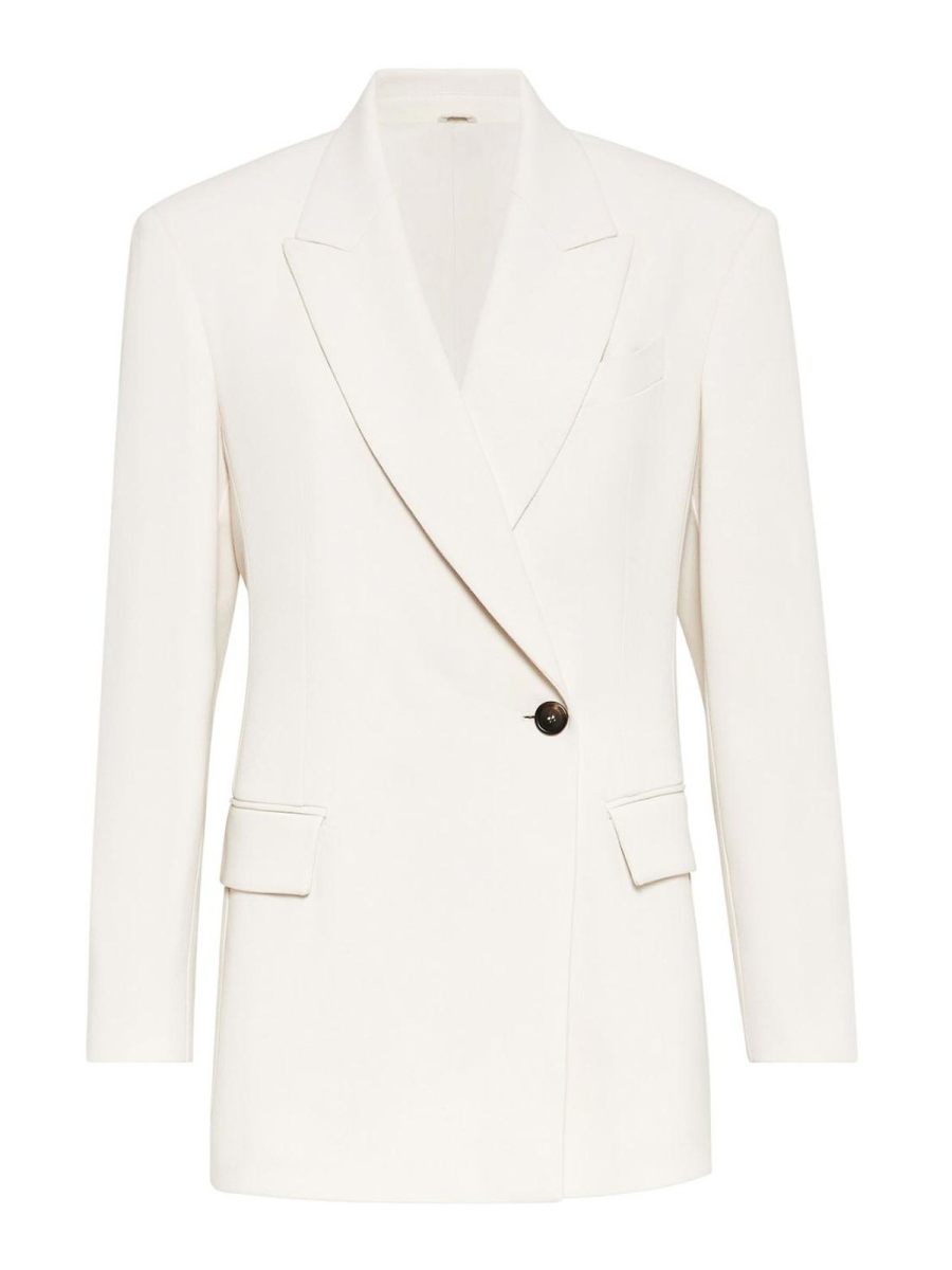 Brunello Cucinelli Veste Casual - Blanc
