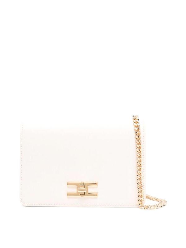 Elisabetta Franchi Sac Bandoulière - Beig