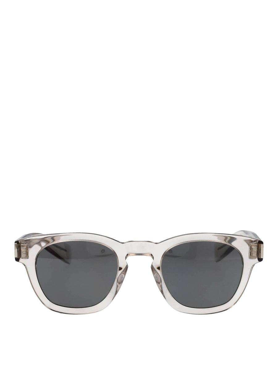 Saint Laurent Lunettes De Soleil - Beige