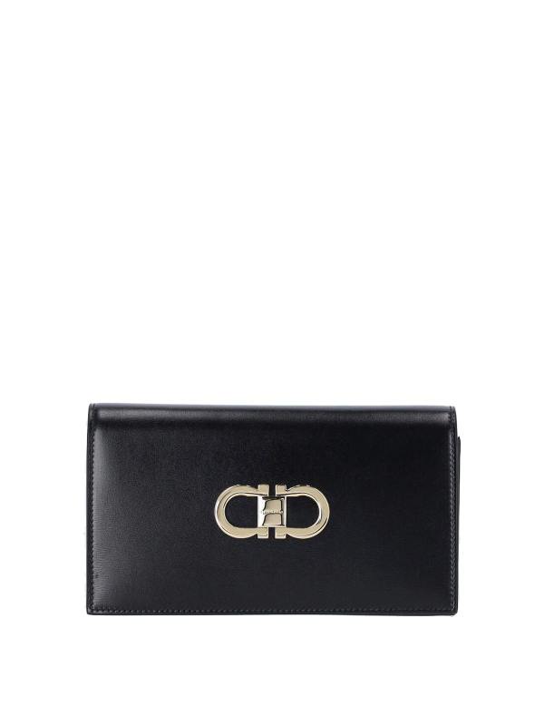 Salvatore Ferragamo Sac Bandoulière - Noir