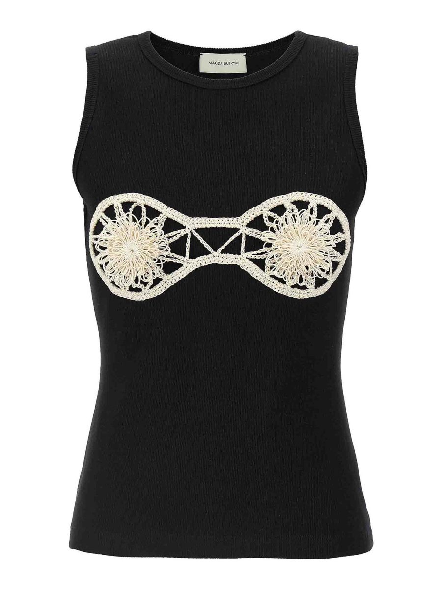 Magda Butrym Top - Noir