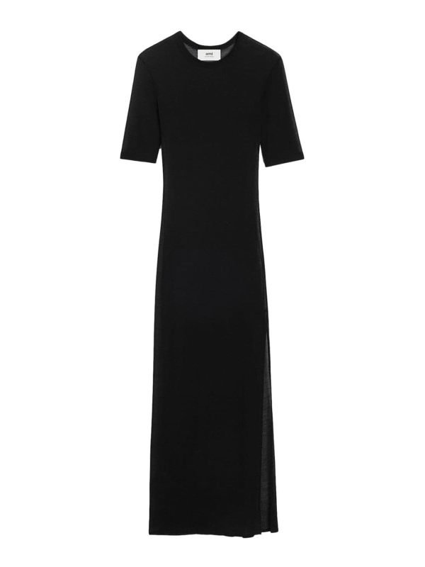 Ami Paris Maxi Robe - Noir